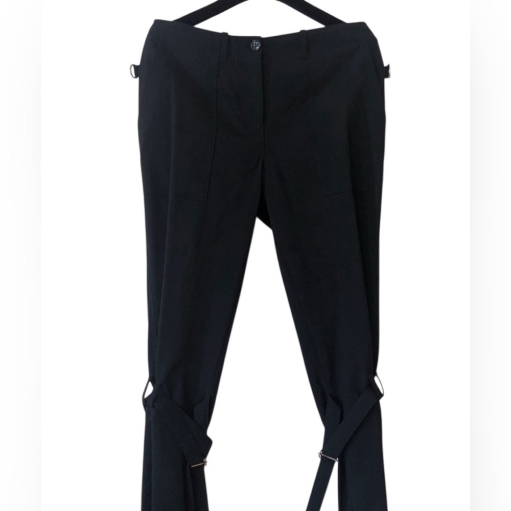 Dolce & Gabbana Cargo Tripp Bondage Boot Cut Flare Punk Rock Pants - Picture 4 of 9